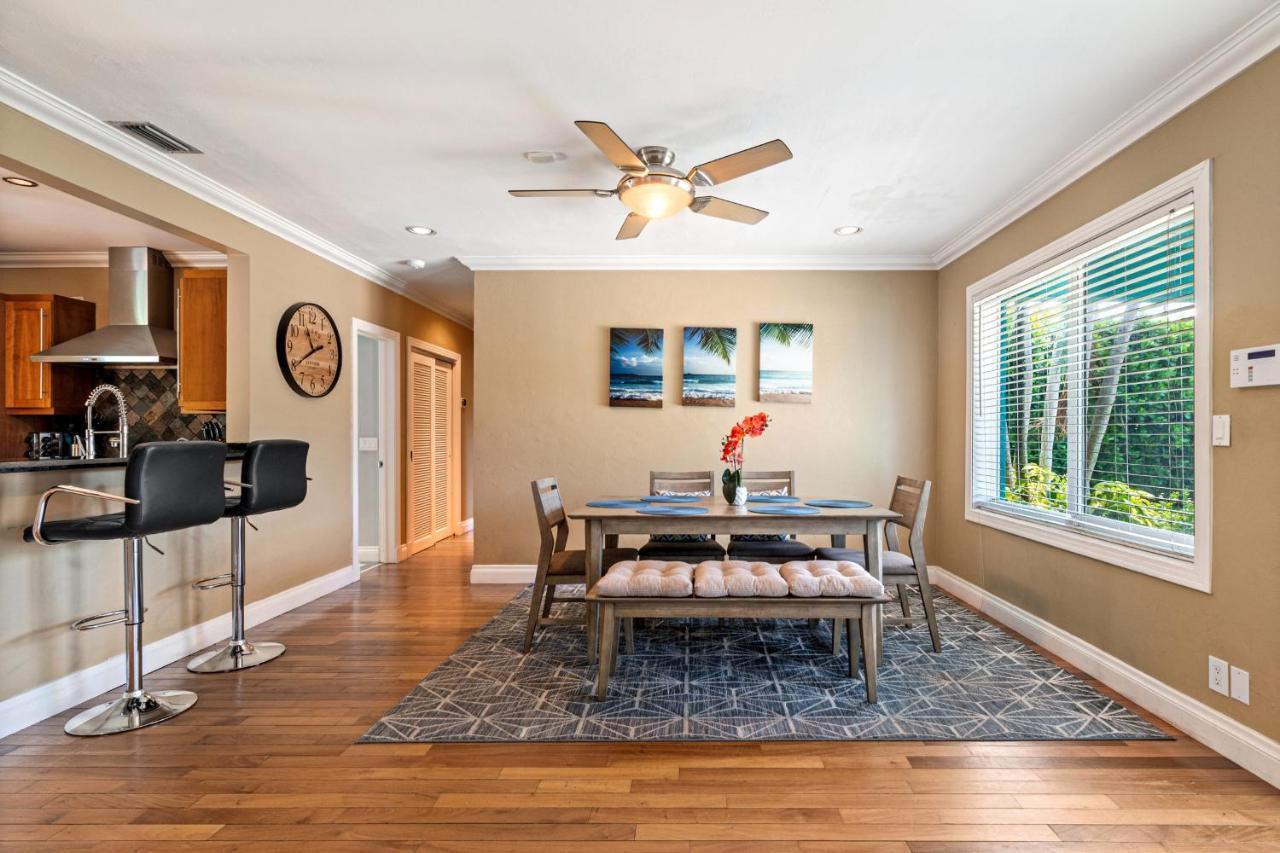 #1 Fort Lauderdale House - Heated Salt Water Pool - Private Oasis-Updated Gorgeous 3Br 3Ba - Las Olas Dış mekan fotoğraf