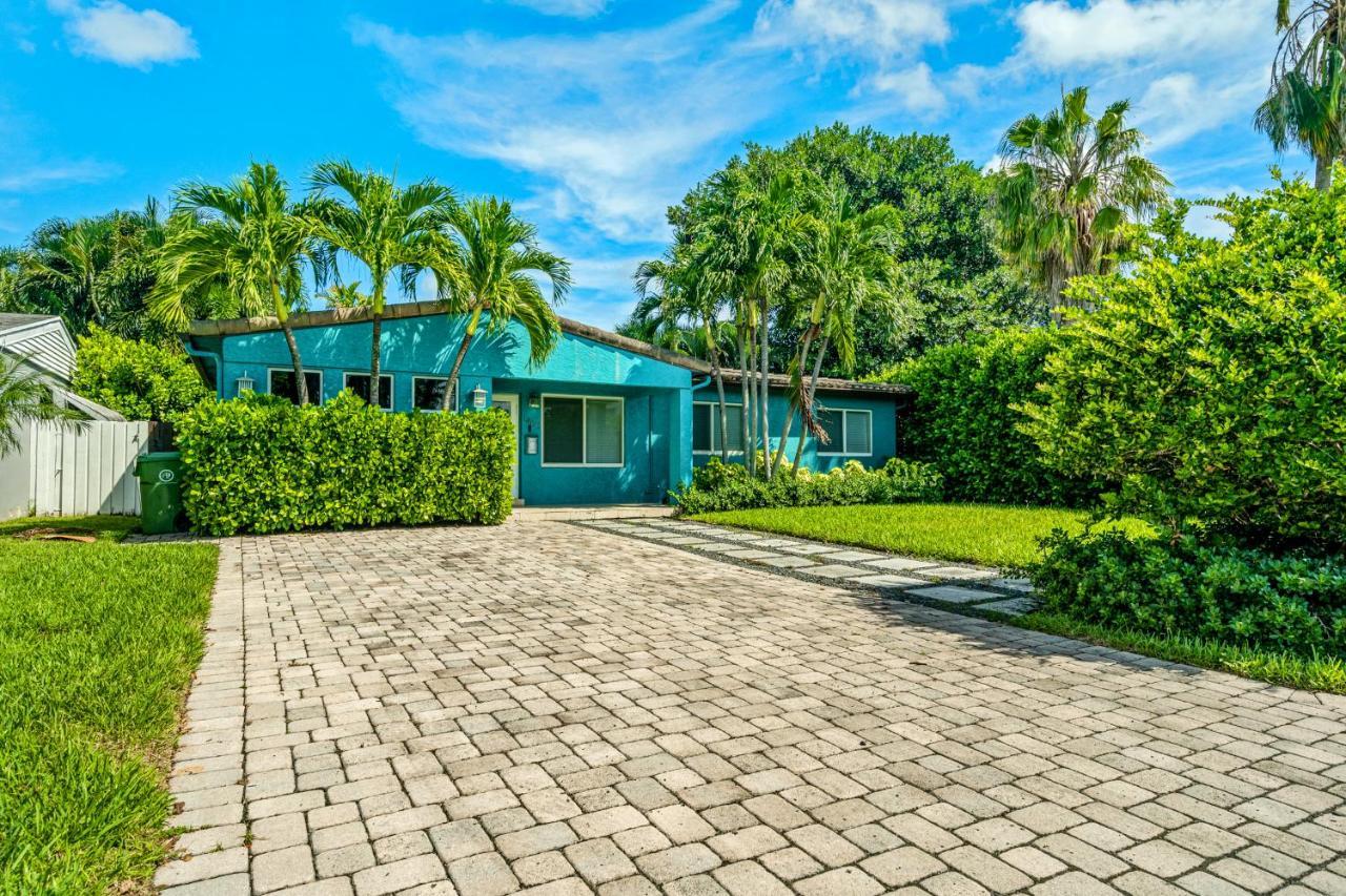 #1 Fort Lauderdale House - Heated Salt Water Pool - Private Oasis-Updated Gorgeous 3Br 3Ba - Las Olas Dış mekan fotoğraf