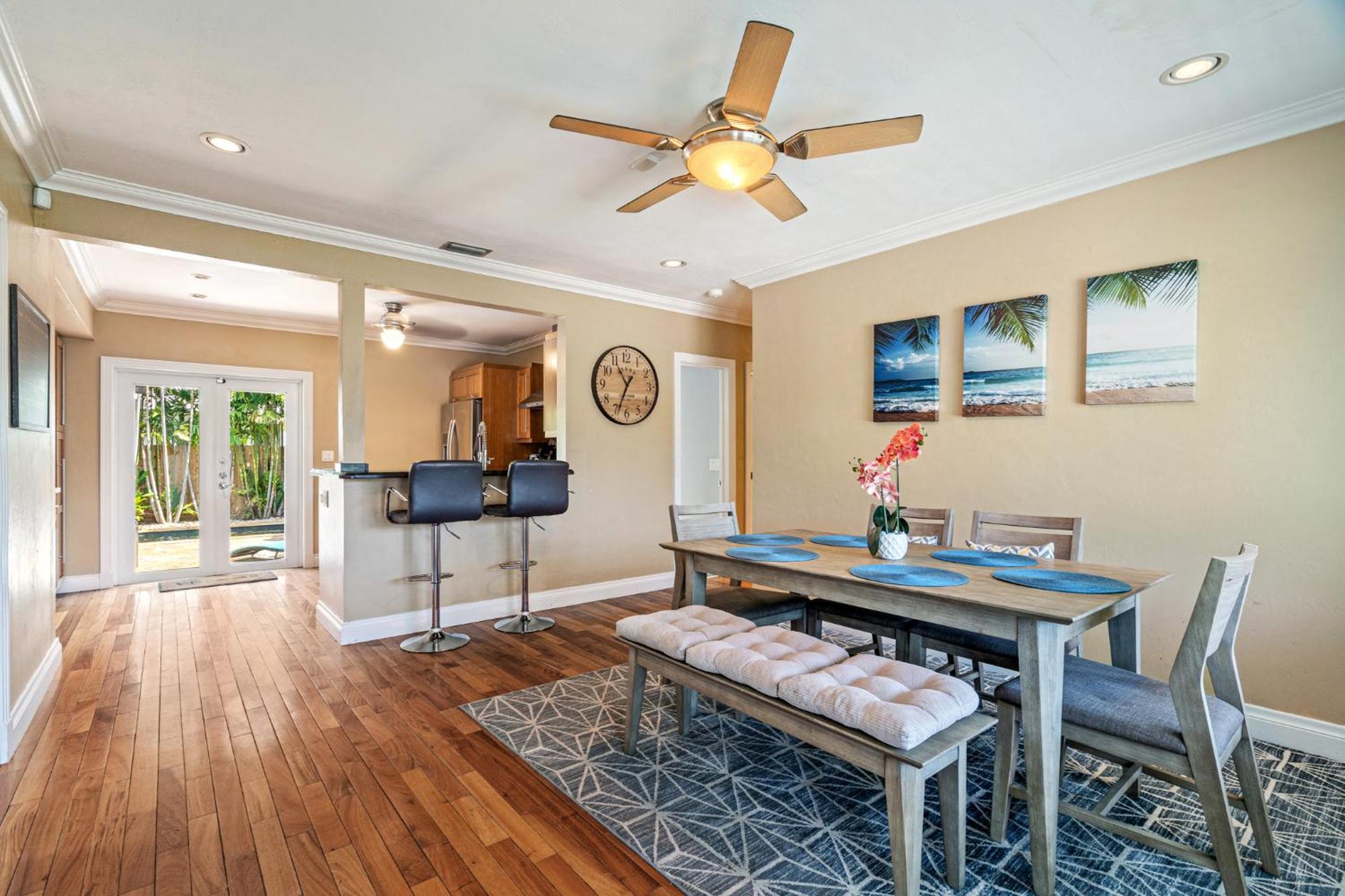 #1 Fort Lauderdale House - Heated Salt Water Pool - Private Oasis-Updated Gorgeous 3Br 3Ba - Las Olas Dış mekan fotoğraf